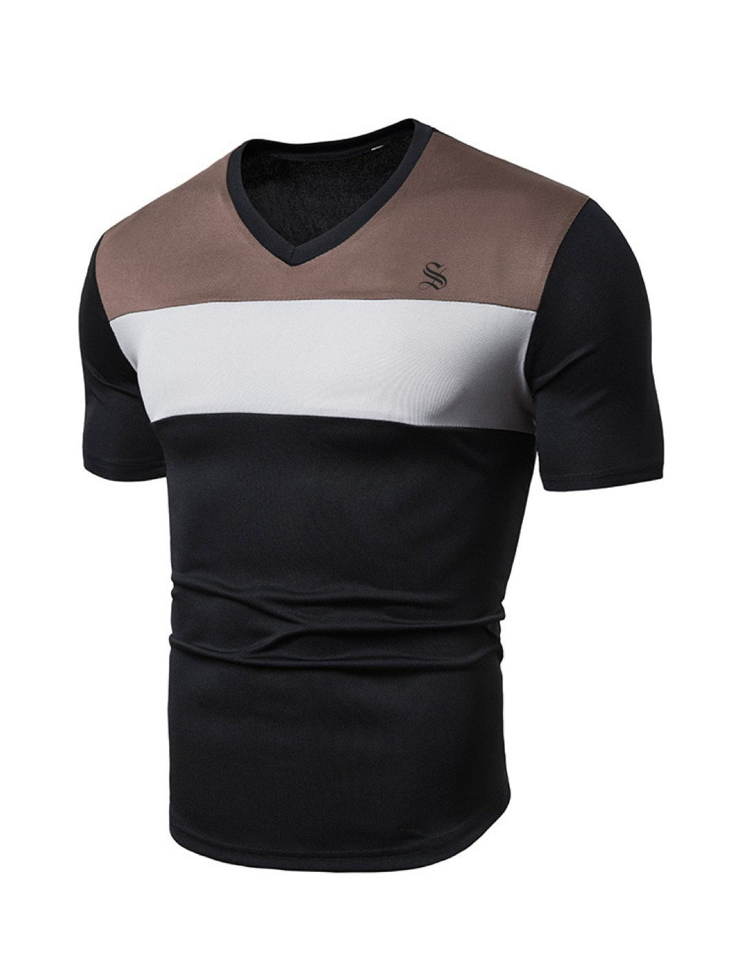 TKT - V-Neck T-Shirt for Men - Sarman Fashion - Wholesale Clothing Fashion Brand for Men from Canada