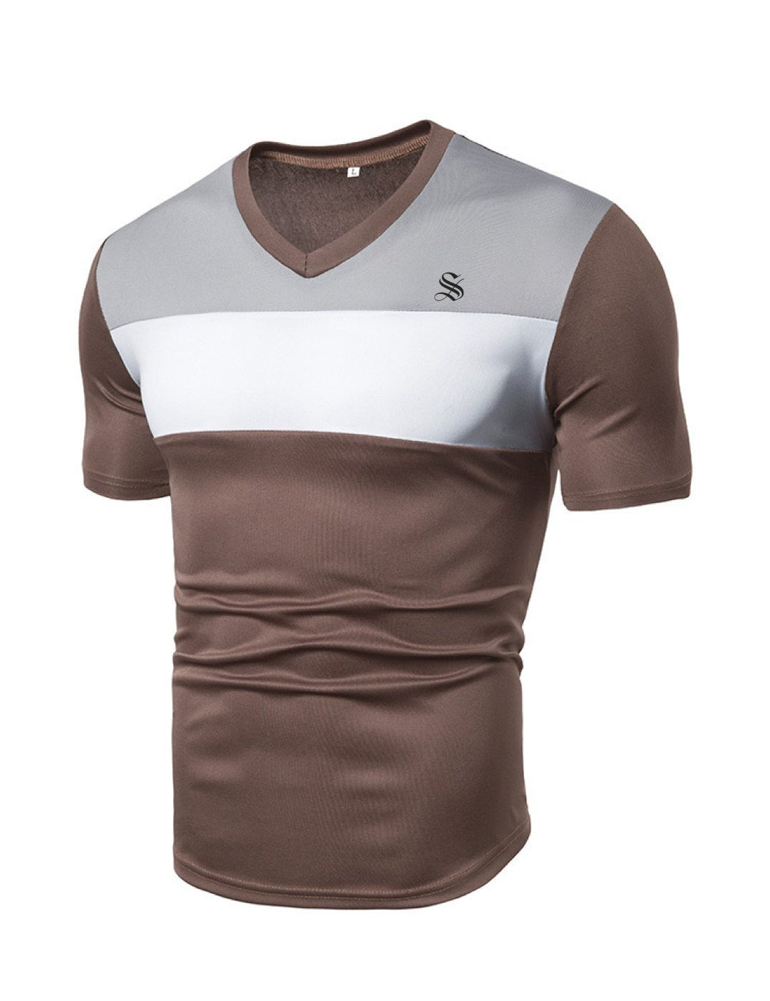 TKT - V-Neck T-Shirt for Men - Sarman Fashion - Wholesale Clothing Fashion Brand for Men from Canada