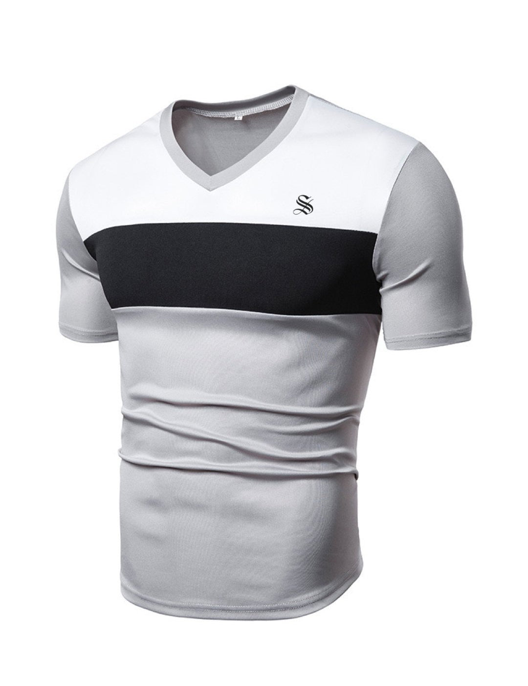 TKT - V-Neck T-Shirt for Men - Sarman Fashion - Wholesale Clothing Fashion Brand for Men from Canada