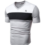 TKT - V-Neck T-Shirt for Men - Sarman Fashion - Wholesale Clothing Fashion Brand for Men from Canada