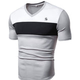 TKT - V-Neck T-Shirt for Men - Sarman Fashion - Wholesale Clothing Fashion Brand for Men from Canada