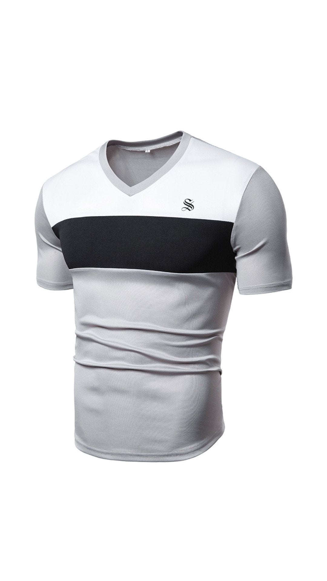 TKT - V-Neck T-Shirt for Men - Sarman Fashion - Wholesale Clothing Fashion Brand for Men from Canada