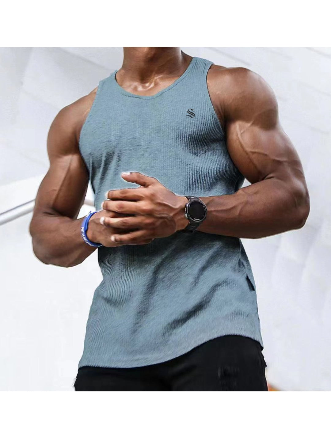 TP 3 - Tank Top for Men - Sarman Fashion - Wholesale Clothing Fashion Brand for Men from Canada