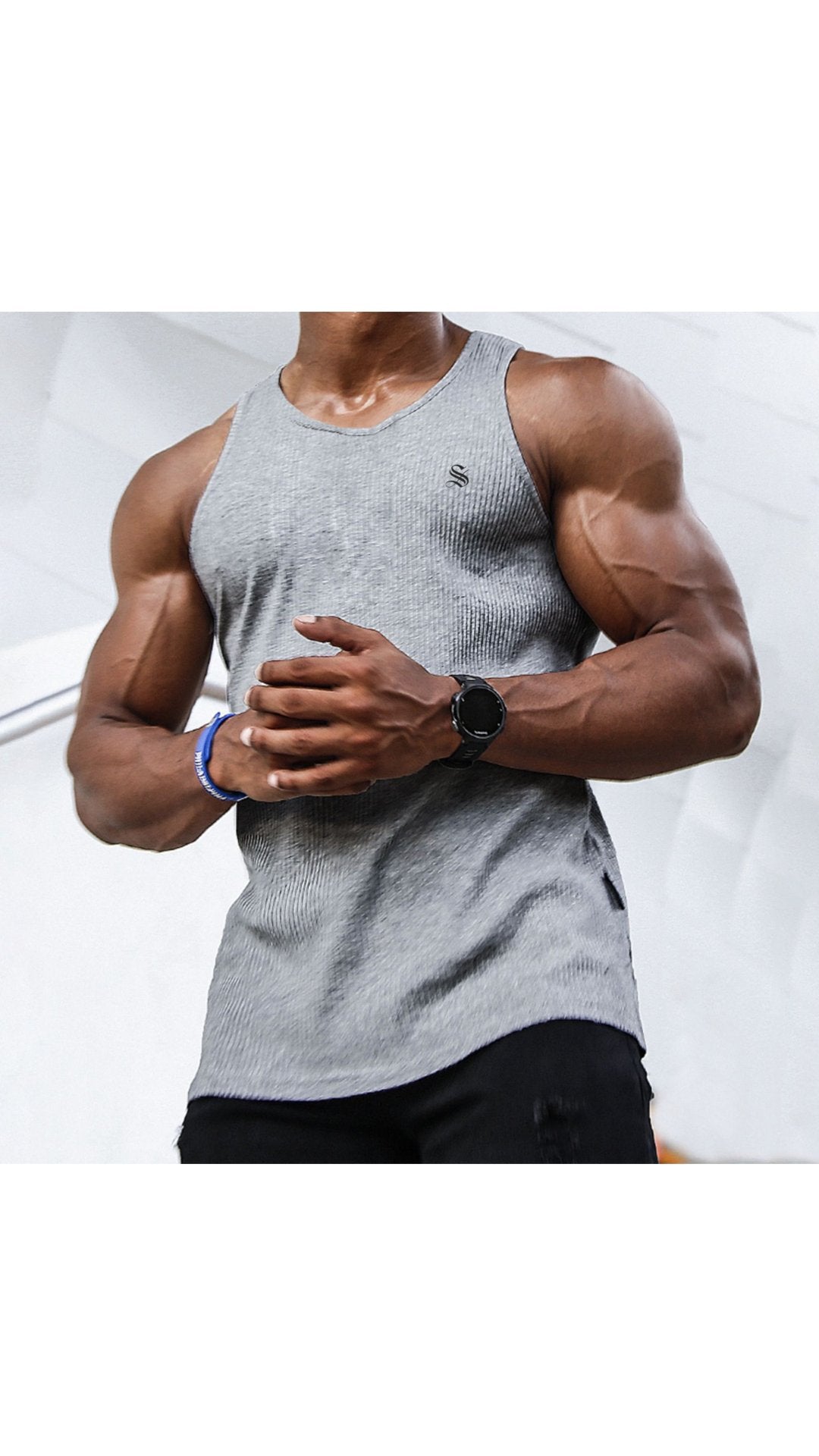 TP 3 - Tank Top for Men - Sarman Fashion - Wholesale Clothing Fashion Brand for Men from Canada