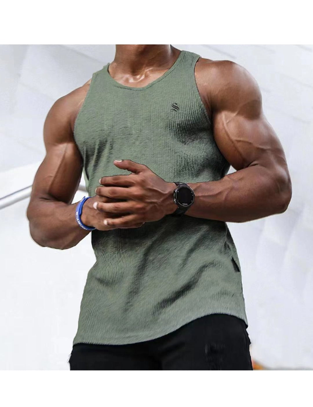 TP 3 - Tank Top for Men - Sarman Fashion - Wholesale Clothing Fashion Brand for Men from Canada
