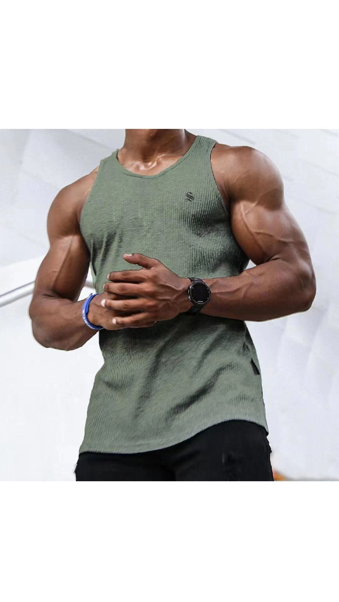 TP 3 - Tank Top for Men - Sarman Fashion - Wholesale Clothing Fashion Brand for Men from Canada