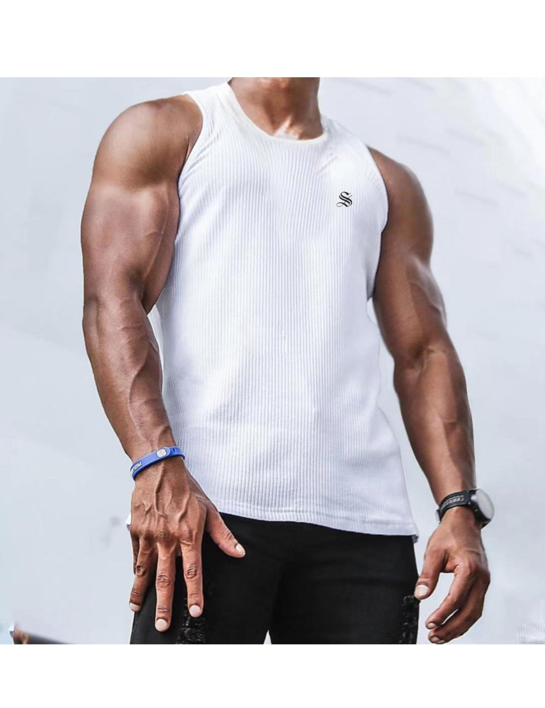 TP 3 - Tank Top for Men - Sarman Fashion - Wholesale Clothing Fashion Brand for Men from Canada