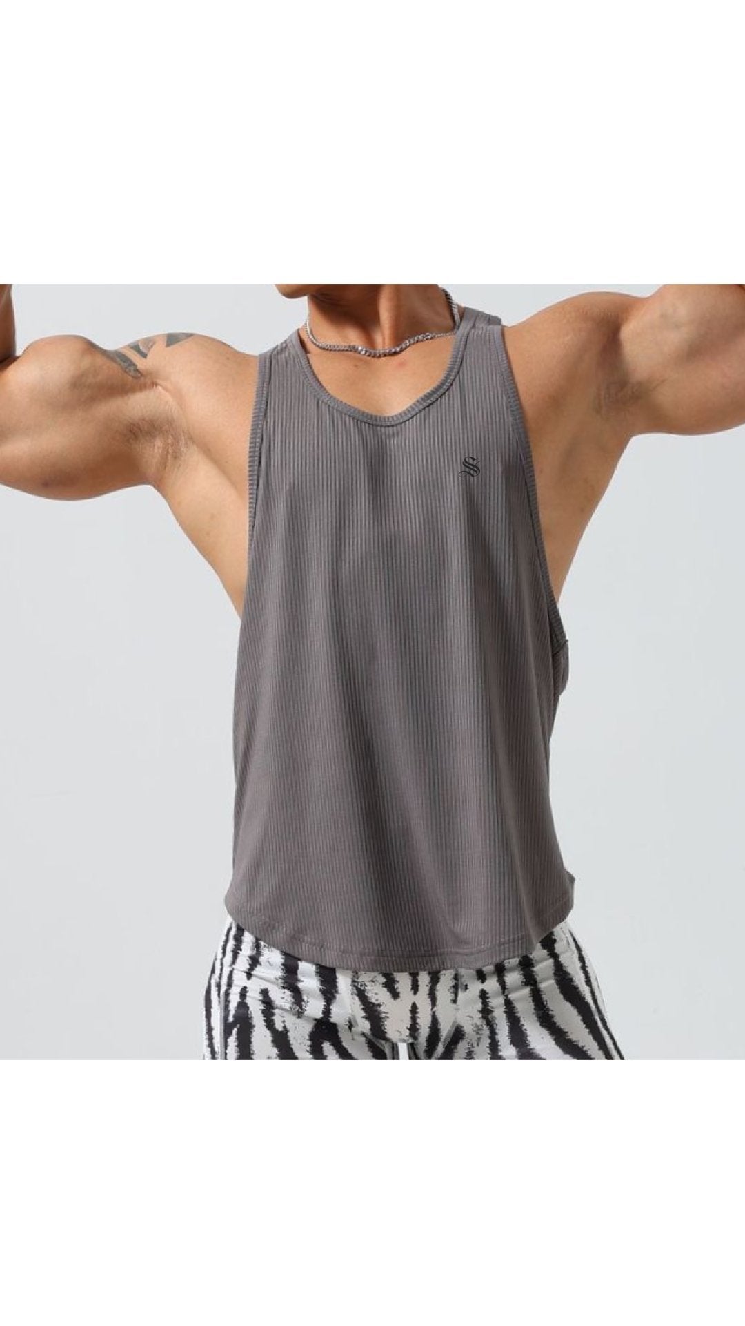 TP 4 - Tank Top for Men - Sarman Fashion - Wholesale Clothing Fashion Brand for Men from Canada