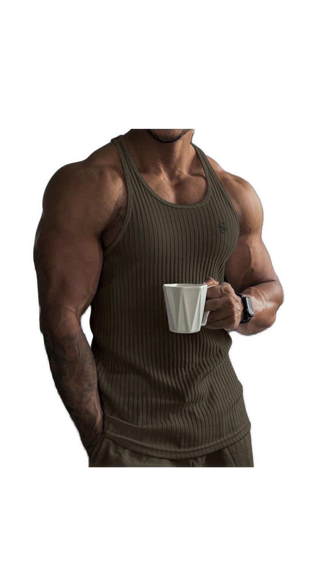 TP - Tank Top for Men - Sarman Fashion - Wholesale Clothing Fashion Brand for Men from Canada