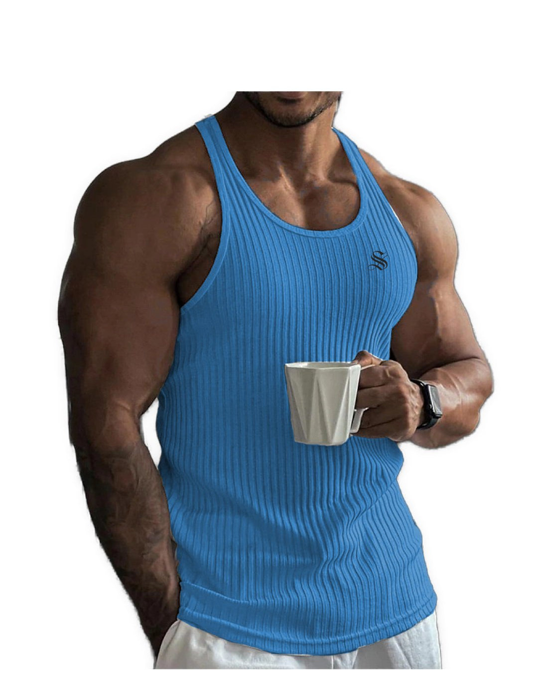TP - Tank Top for Men - Sarman Fashion - Wholesale Clothing Fashion Brand for Men from Canada
