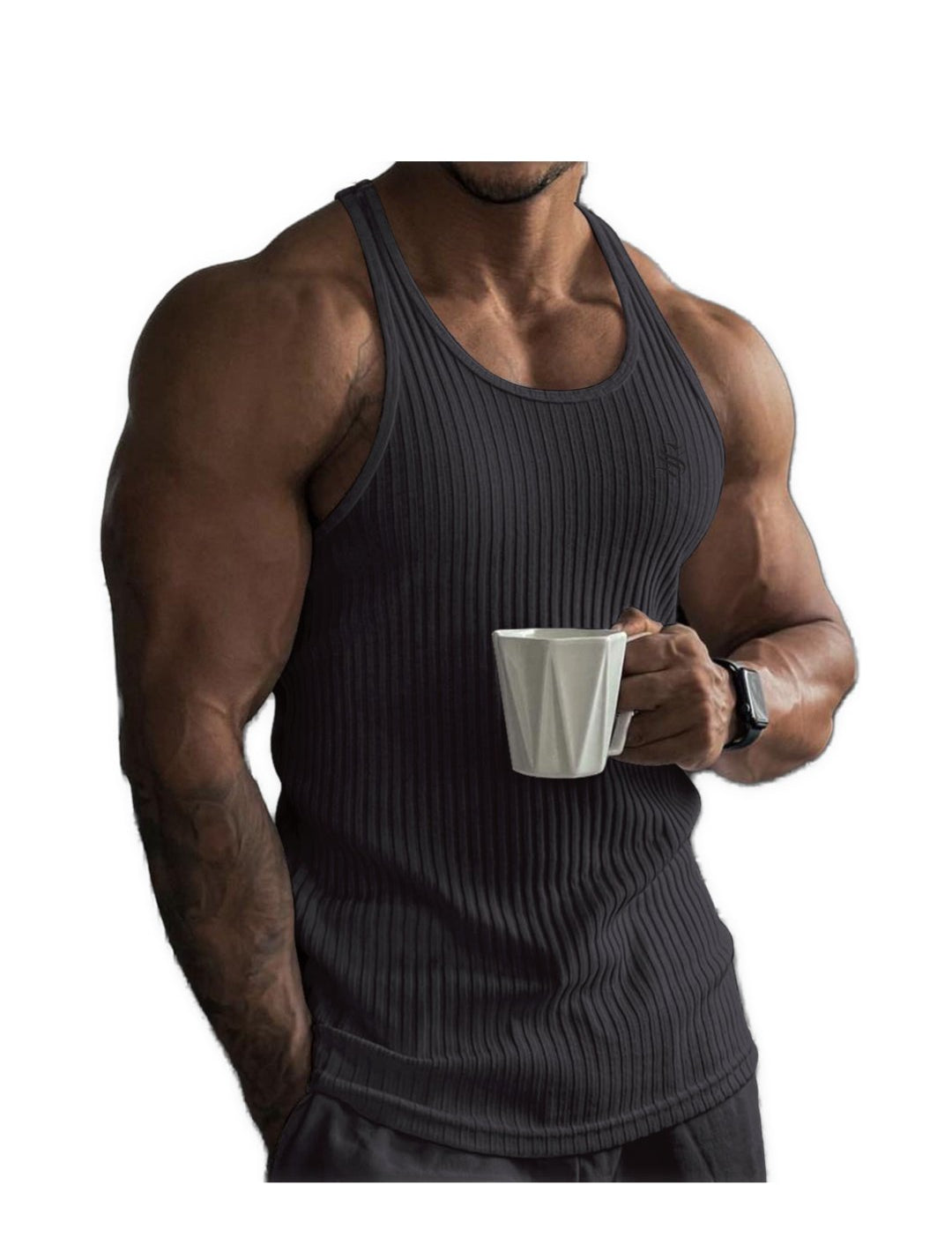 TP - Tank Top for Men - Sarman Fashion - Wholesale Clothing Fashion Brand for Men from Canada