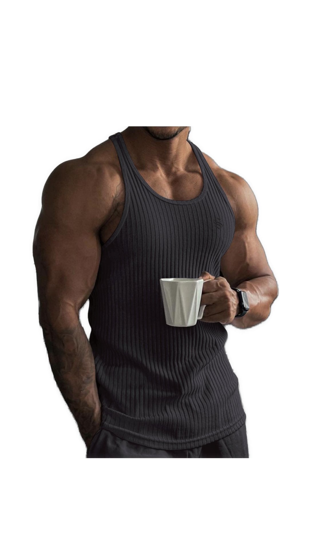 TP - Tank Top for Men - Sarman Fashion - Wholesale Clothing Fashion Brand for Men from Canada