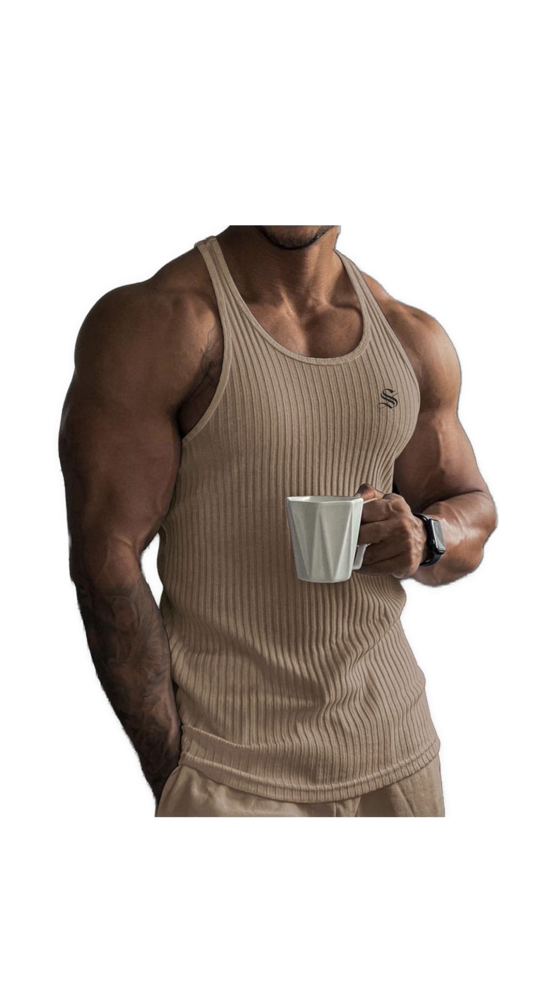 TP - Tank Top for Men - Sarman Fashion - Wholesale Clothing Fashion Brand for Men from Canada