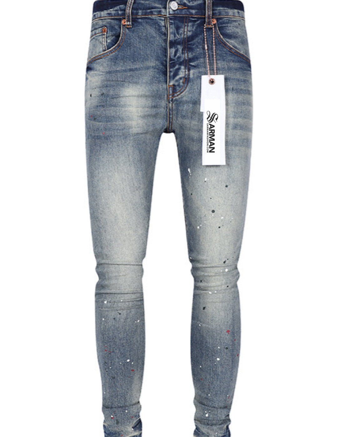 Trguga - Skinny Legs Denim Jeans for Men - Sarman Fashion - Wholesale Clothing Fashion Brand for Men from Canada