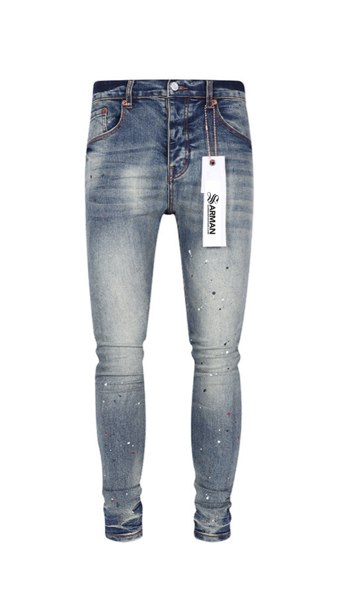 Trguga - Skinny Legs Denim Jeans for Men - Sarman Fashion - Wholesale Clothing Fashion Brand for Men from Canada