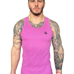 Trown - Pink Tank Top for Men - Sarman Fashion - Wholesale Clothing Fashion Brand for Men from Canada