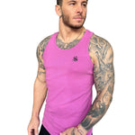 Trown - Pink Tank Top for Men - Sarman Fashion - Wholesale Clothing Fashion Brand for Men from Canada