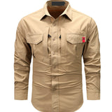 Tuajol 3 - Long Sleeves Shirt for Men - Sarman Fashion - Wholesale Clothing Fashion Brand for Men from Canada
