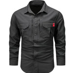 Tuajol 3 - Long Sleeves Shirt for Men - Sarman Fashion - Wholesale Clothing Fashion Brand for Men from Canada