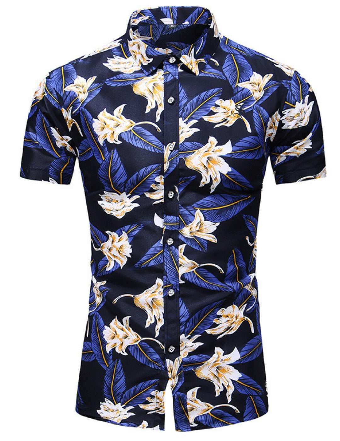 Tulpini - Short Sleeves Shirt for Men - Sarman Fashion - Wholesale Clothing Fashion Brand for Men from Canada