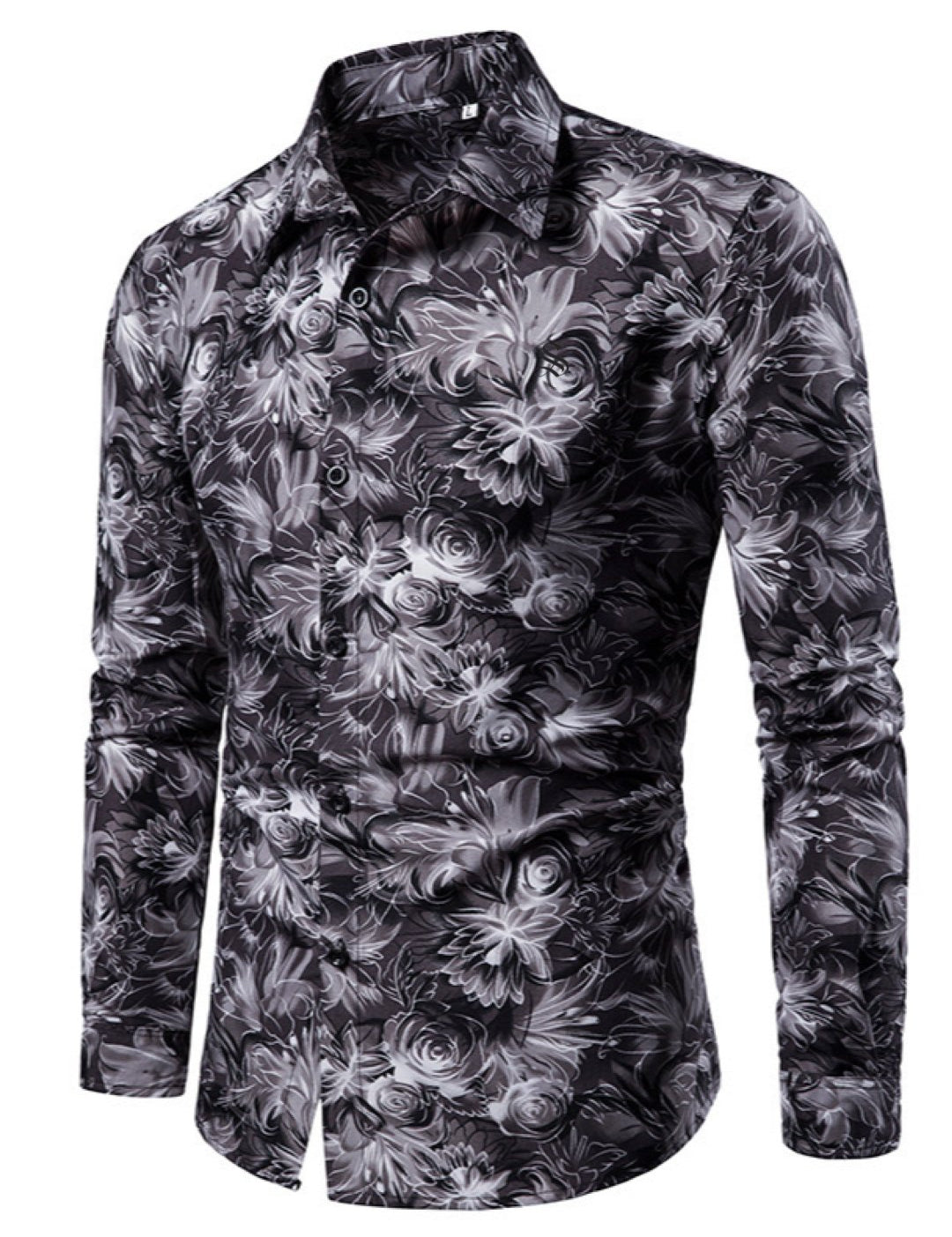 Tuman - Long Sleeves Shirt for Men - Sarman Fashion - Wholesale Clothing Fashion Brand for Men from Canada