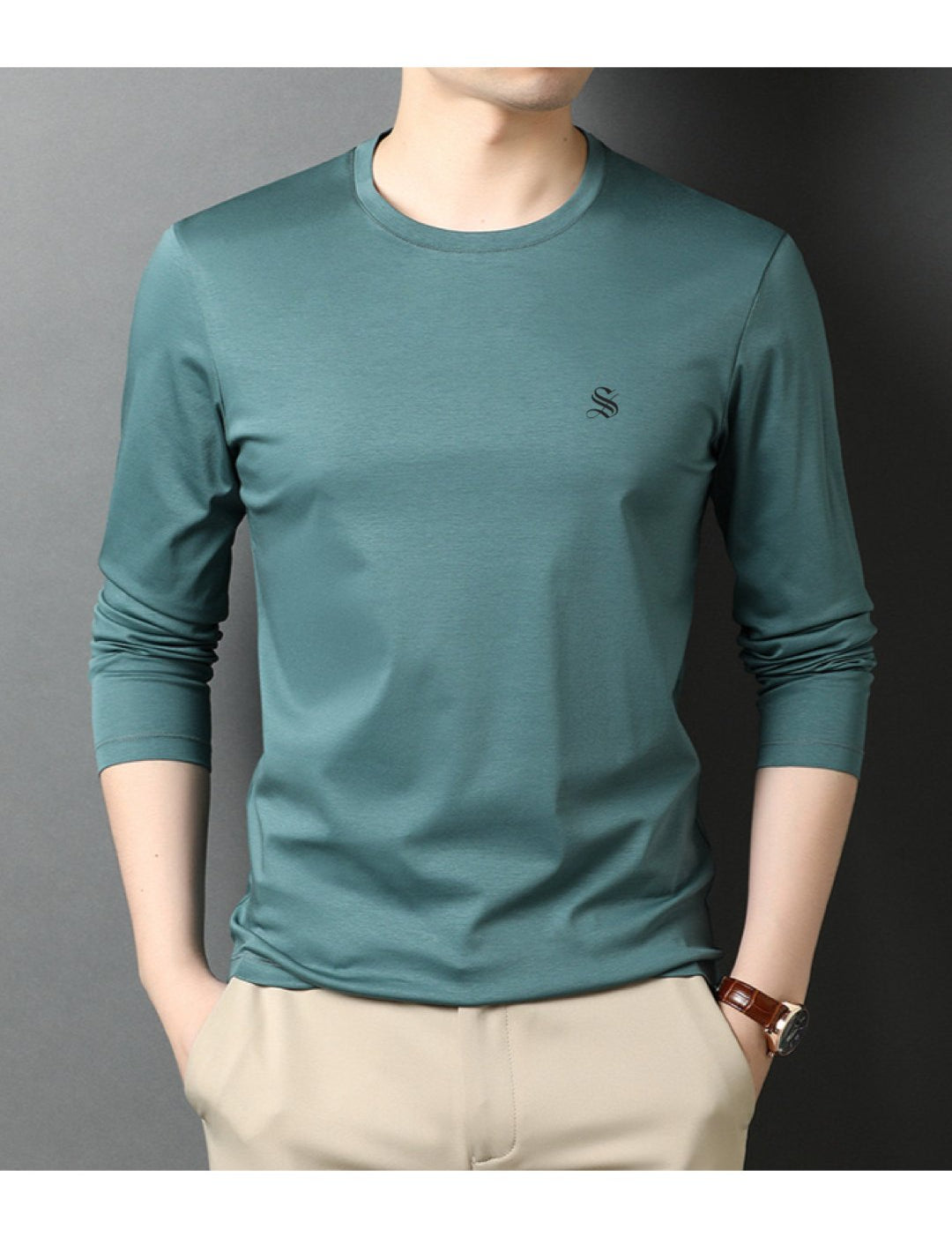 Uberiza - Long Sleeve Shirt for Men - Sarman Fashion - Wholesale Clothing Fashion Brand for Men from Canada