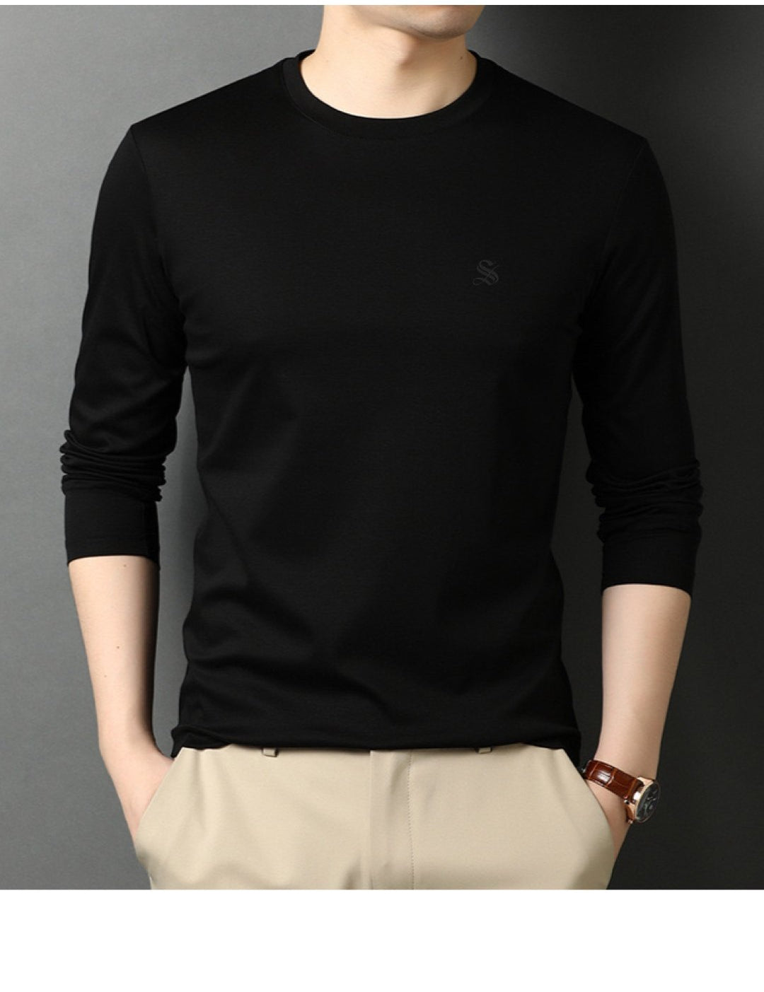 Uberiza - Long Sleeve Shirt for Men - Sarman Fashion - Wholesale Clothing Fashion Brand for Men from Canada