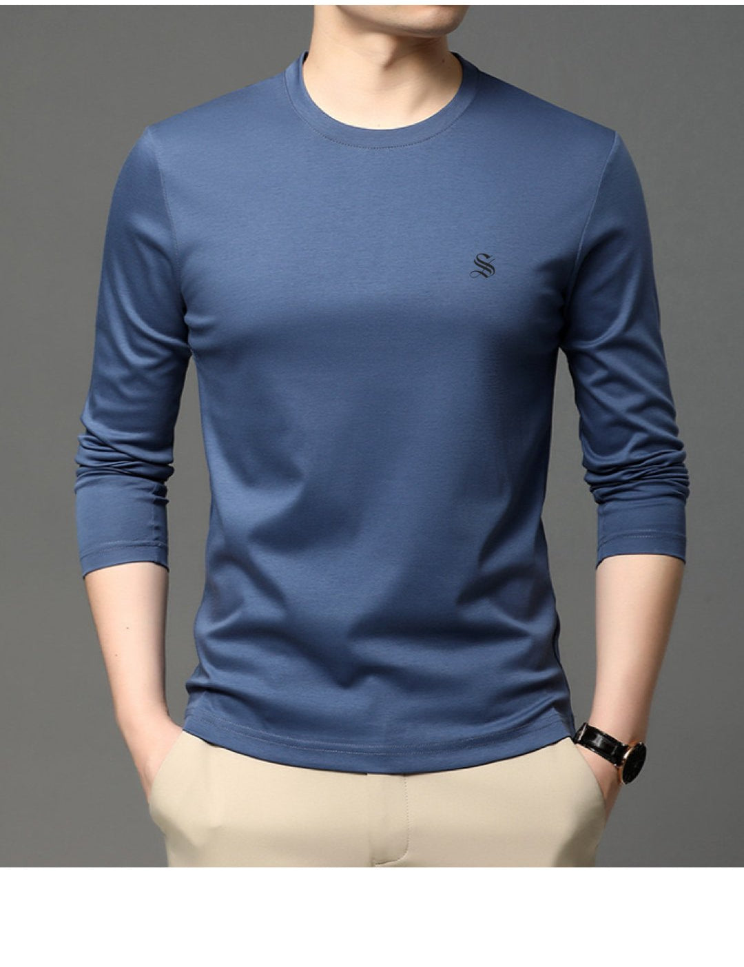 Uberiza - Long Sleeve Shirt for Men - Sarman Fashion - Wholesale Clothing Fashion Brand for Men from Canada