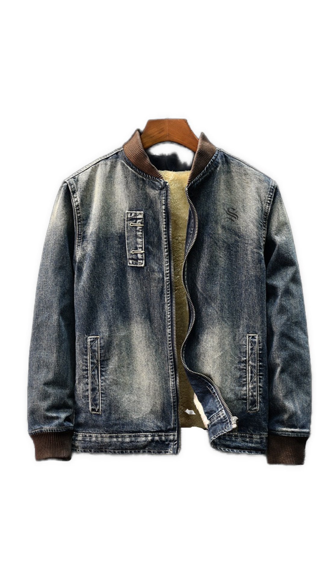UGIH - Long Sleeve Jeans Jacket for Men - Sarman Fashion - Wholesale Clothing Fashion Brand for Men from Canada