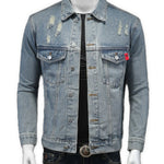 Umbrelota 2 - Long Sleeve Jeans Jacket for Men - Sarman Fashion - Wholesale Clothing Fashion Brand for Men from Canada