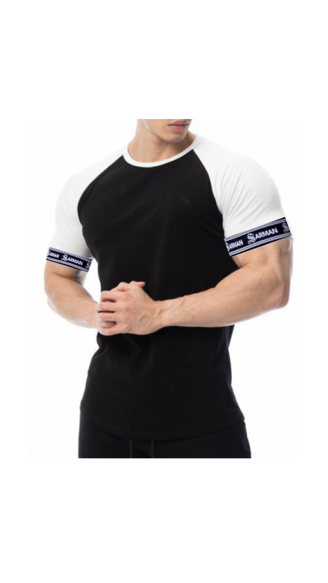 Upgrade Arc 3 - T-Shirt with Straps for Men - Sarman Fashion - Wholesale Clothing Fashion Brand for Men from Canada