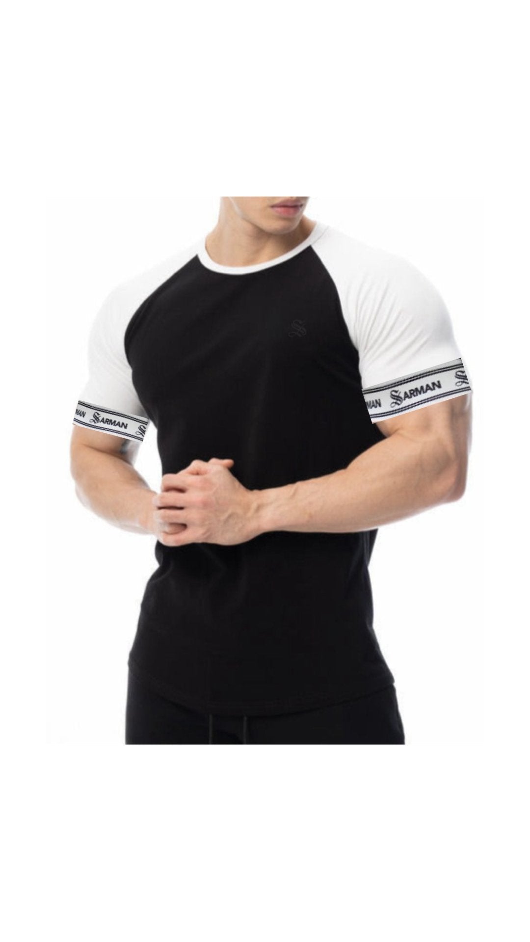 Upgrade Arc 3 - T-Shirt with Straps for Men - Sarman Fashion - Wholesale Clothing Fashion Brand for Men from Canada