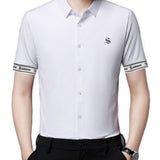 Upgrade Edurto 2 - Short Sleeves Shirt with Straps for Men - Sarman Fashion - Wholesale Clothing Fashion Brand for Men from Canada