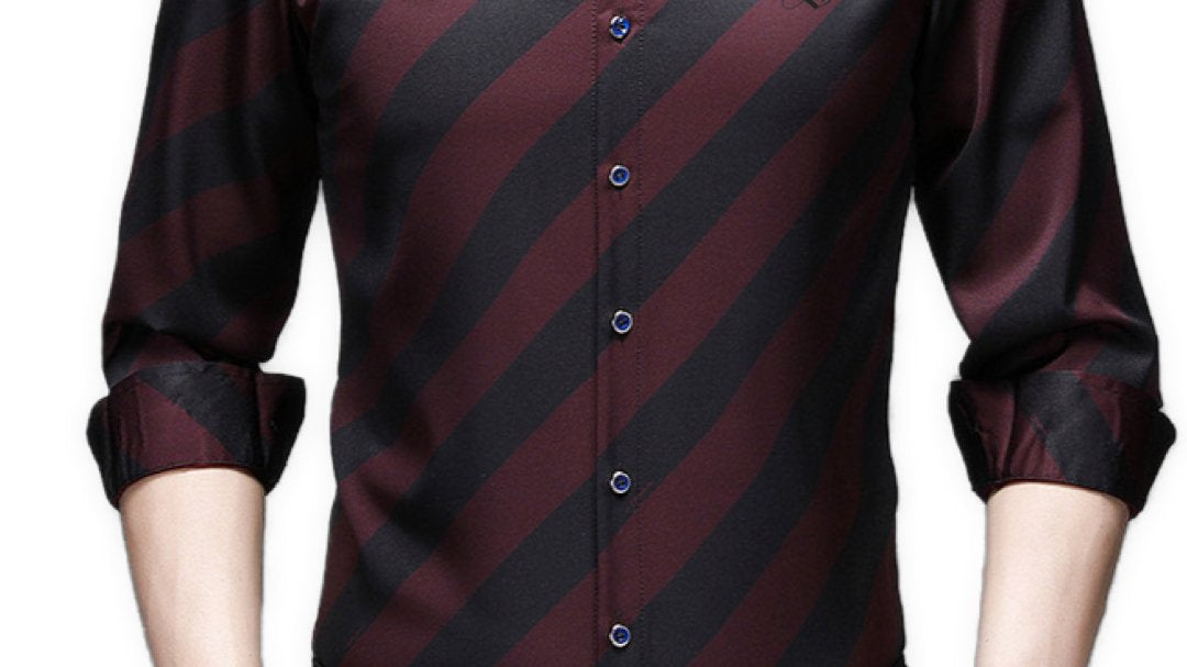 VaGabgu - Long Sleeves Shirt for Men - Sarman Fashion - Wholesale Clothing Fashion Brand for Men from Canada