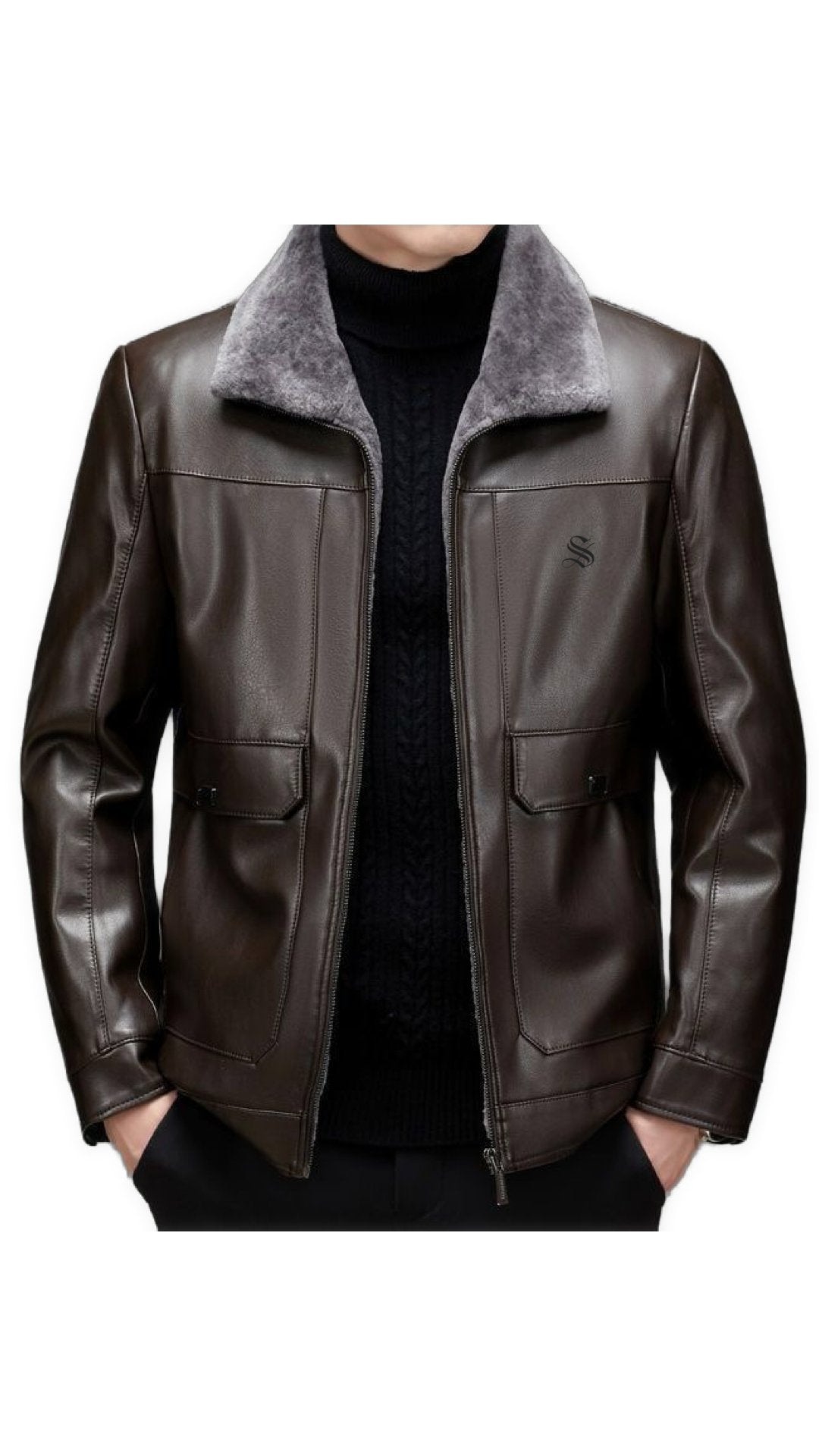 Vdruk - Jacket for Men - Sarman Fashion - Wholesale Clothing Fashion Brand for Men from Canada