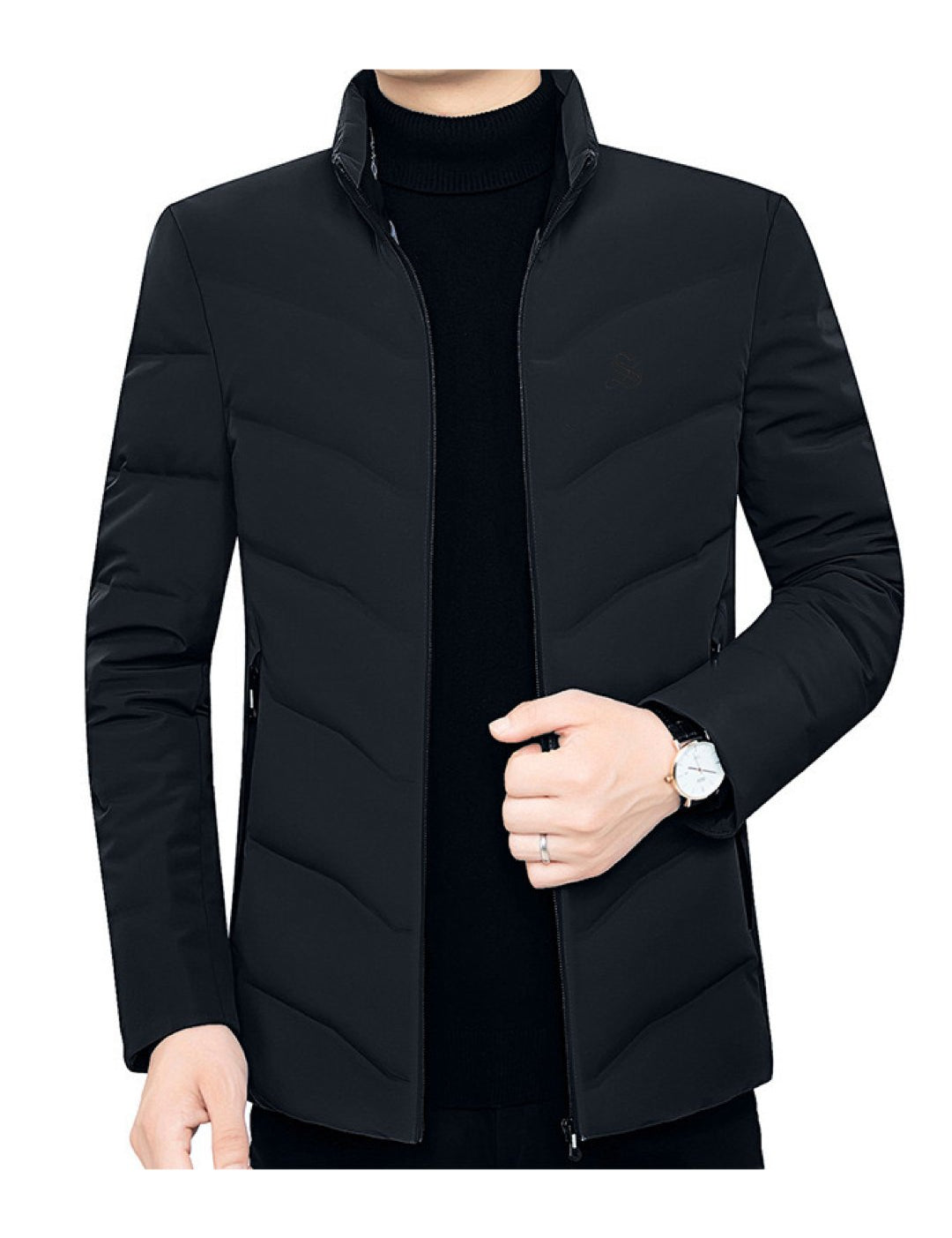 Vizunchik - Long Sleeve Jacket for Men - Sarman Fashion - Wholesale Clothing Fashion Brand for Men from Canada