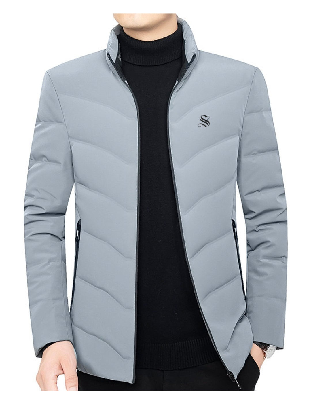 Vizunchik - Long Sleeve Jacket for Men - Sarman Fashion - Wholesale Clothing Fashion Brand for Men from Canada
