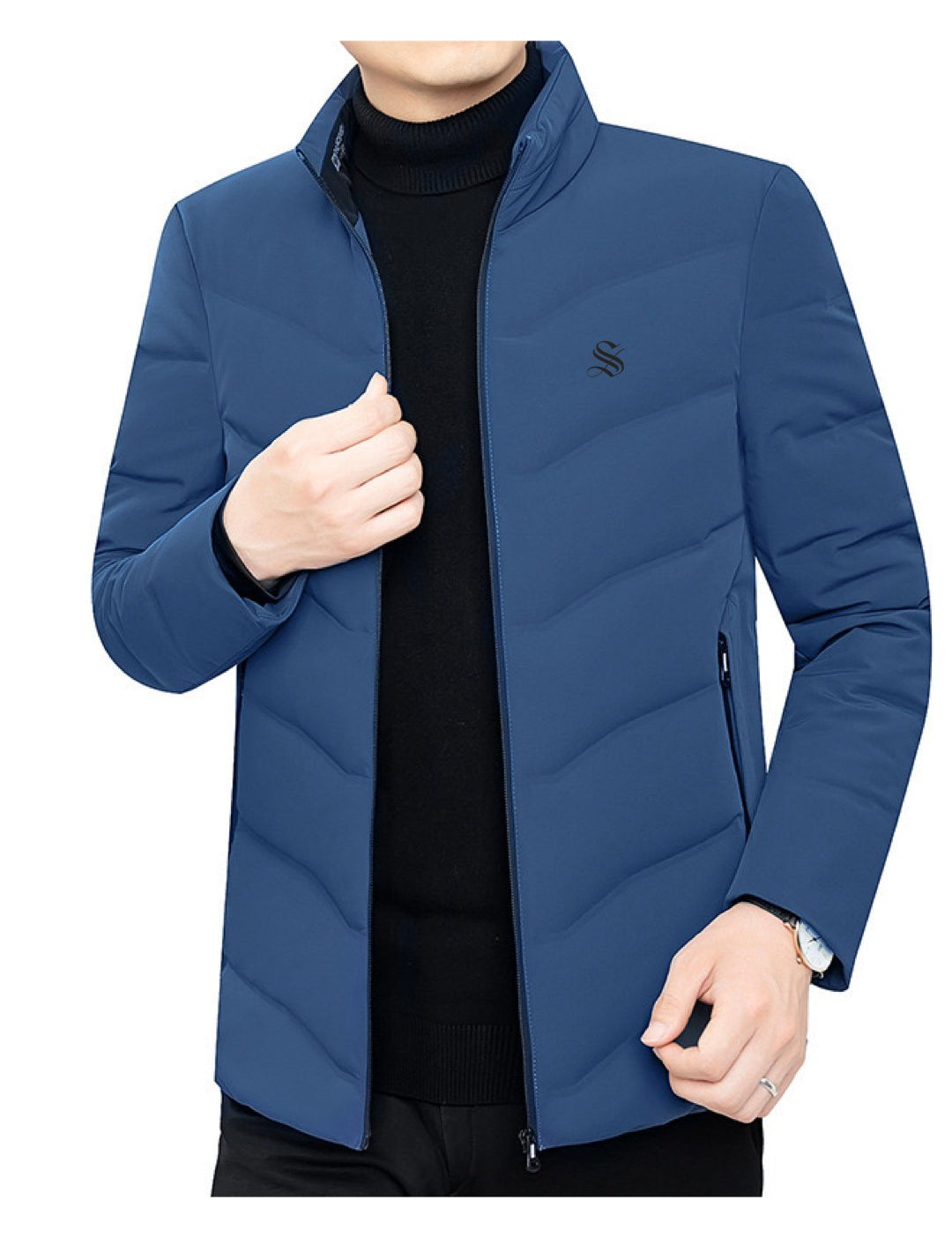 Vizunchik - Long Sleeve Jacket for Men - Sarman Fashion - Wholesale Clothing Fashion Brand for Men from Canada