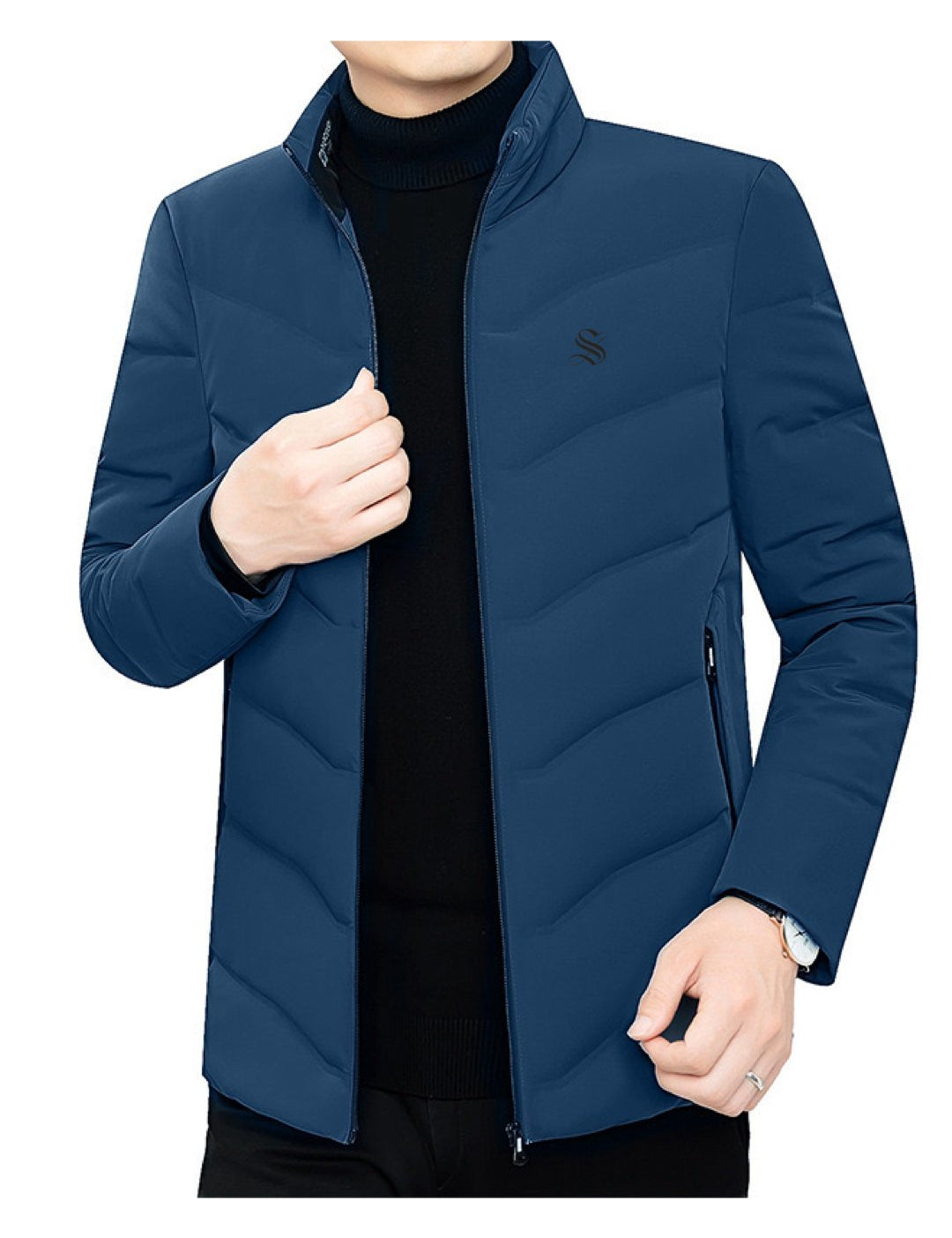 Vizunchik - Long Sleeve Jacket for Men - Sarman Fashion - Wholesale Clothing Fashion Brand for Men from Canada