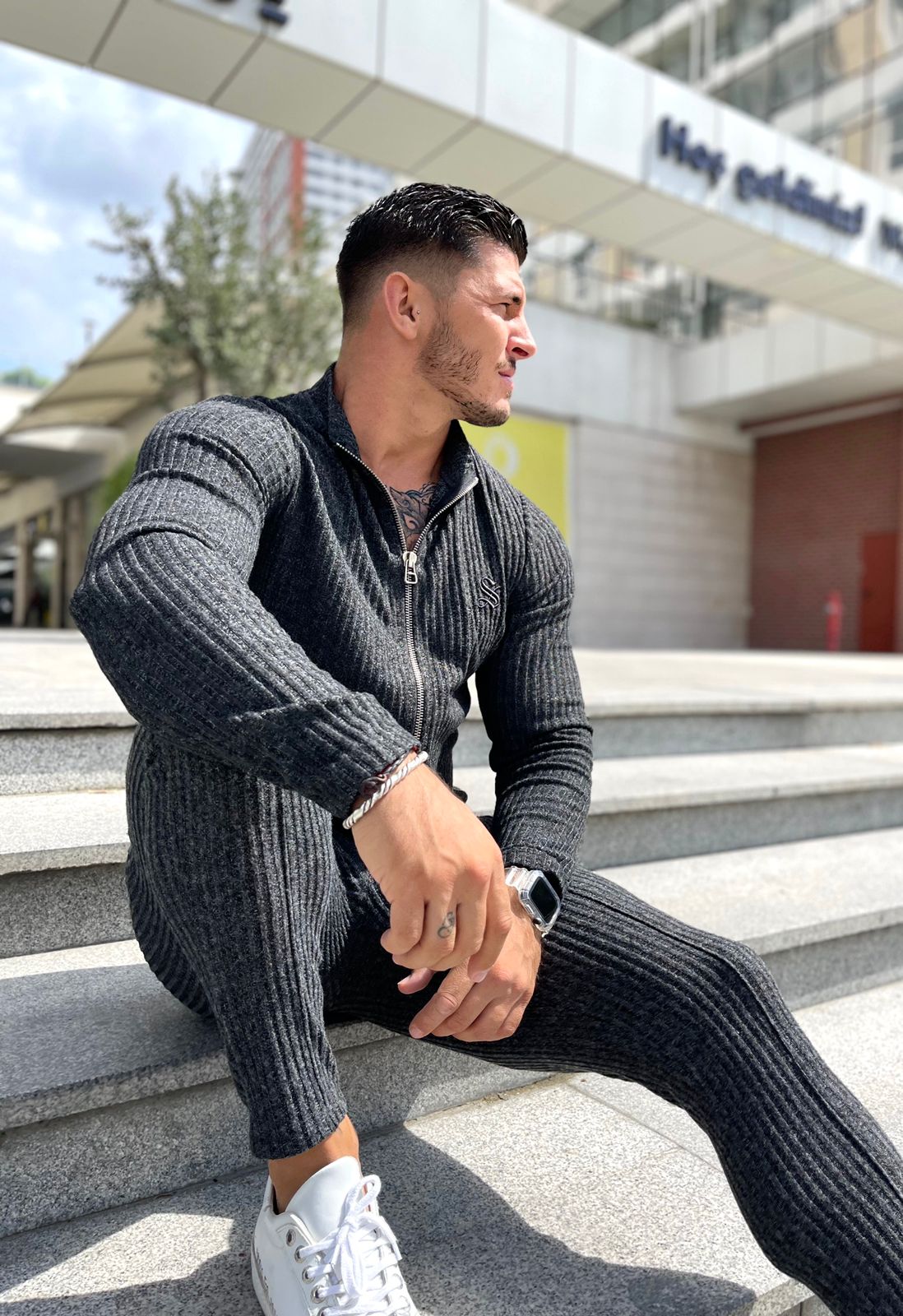 Vlazura - Track Top for Men (PRE-ORDER DISPATCH DATE 1 JULY 2022) - Sarman Fashion - Wholesale Clothing Fashion Brand for Men from Canada
