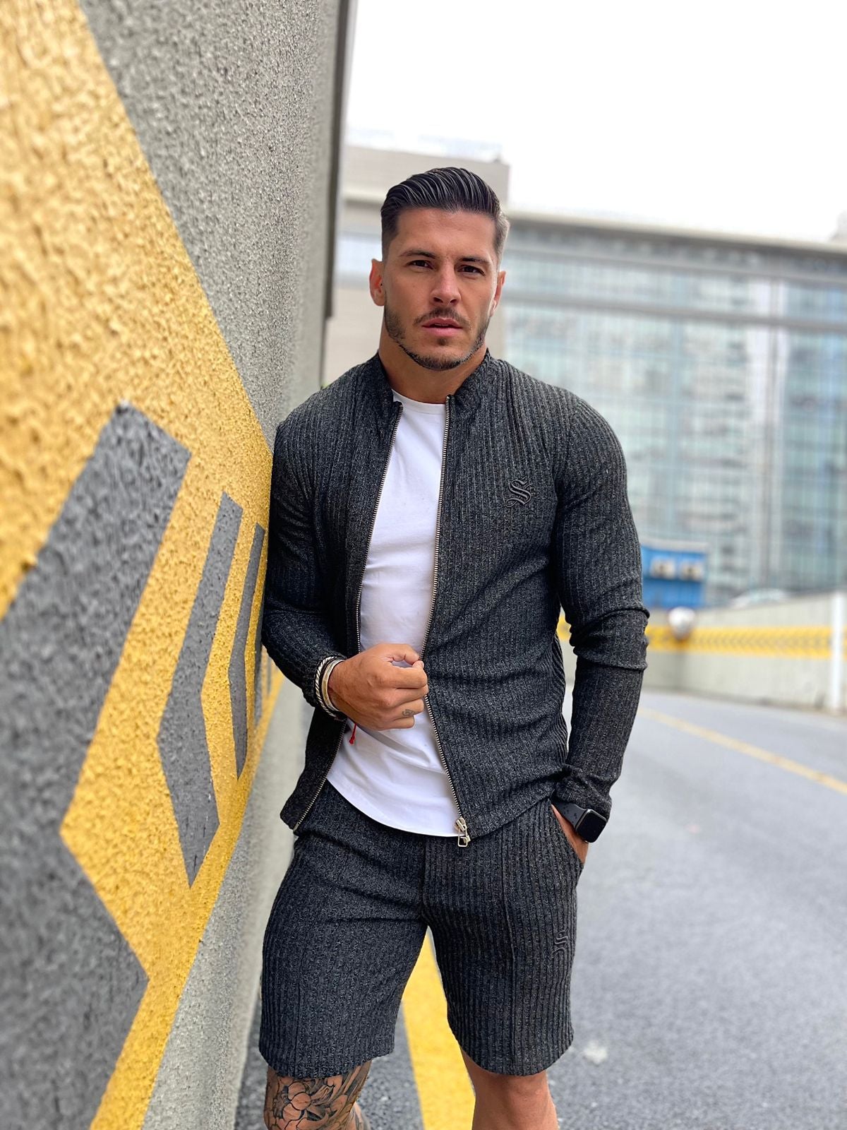 Vlazura - Track Top for Men (PRE-ORDER DISPATCH DATE 1 JULY 2022) - Sarman Fashion - Wholesale Clothing Fashion Brand for Men from Canada