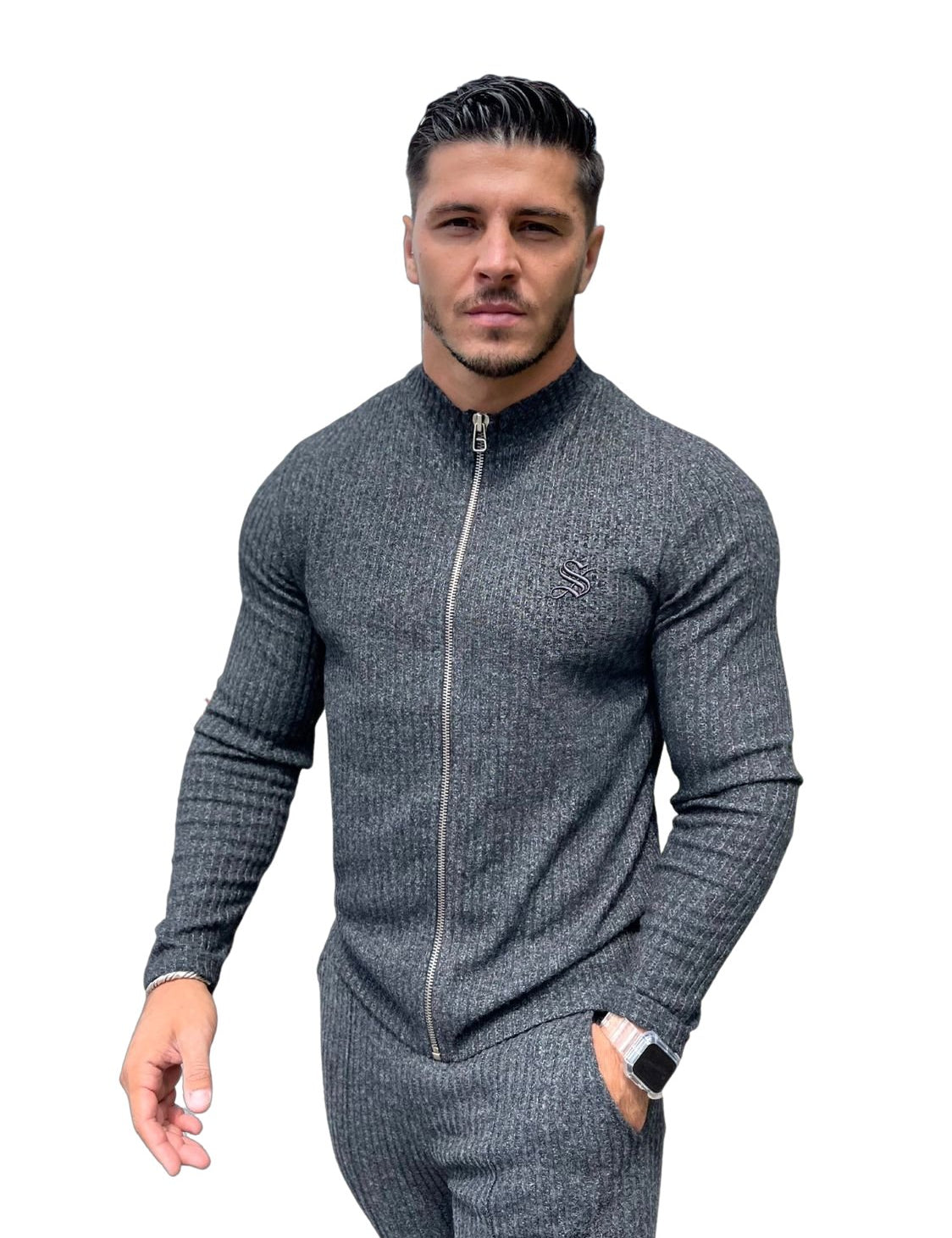 Vlazura - Track Top for Men (PRE-ORDER DISPATCH DATE 1 JULY 2022) - Sarman Fashion - Wholesale Clothing Fashion Brand for Men from Canada