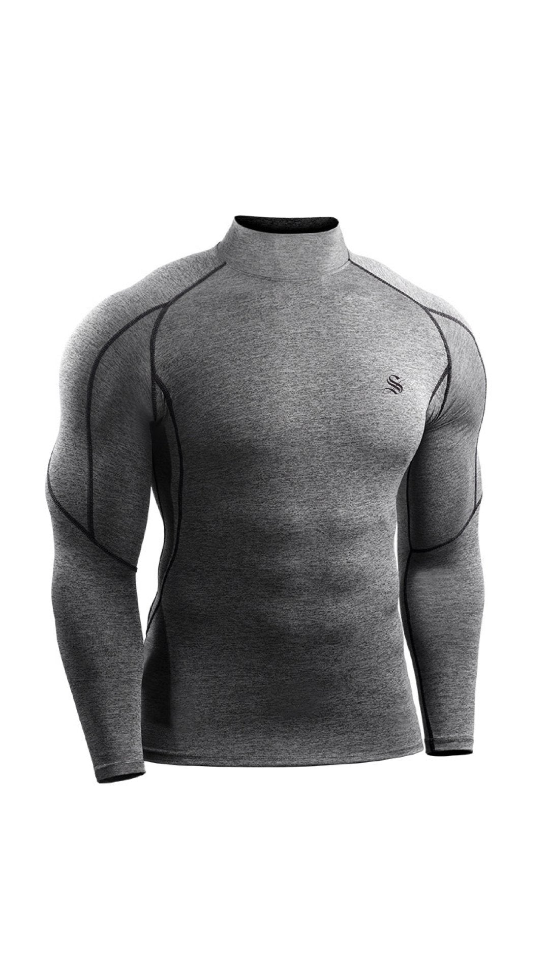 Vnuki - High Neck Long Sleeves shirt for Men - Sarman Fashion - Wholesale Clothing Fashion Brand for Men from Canada
