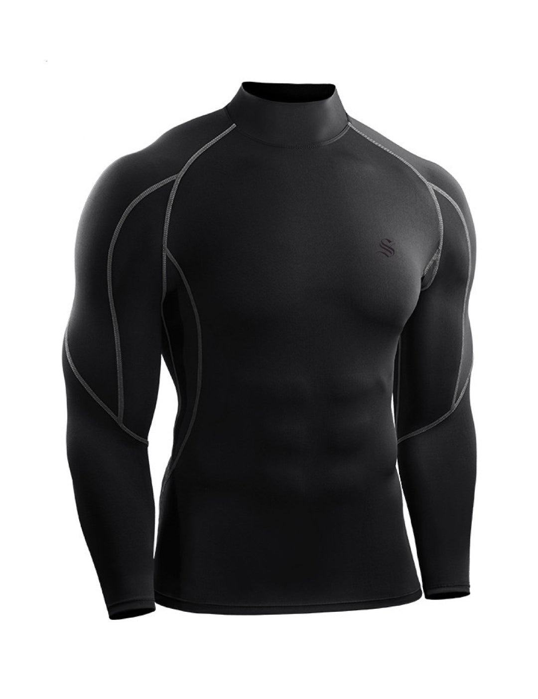 Vnuki - High Neck Long Sleeves shirt for Men - Sarman Fashion - Wholesale Clothing Fashion Brand for Men from Canada