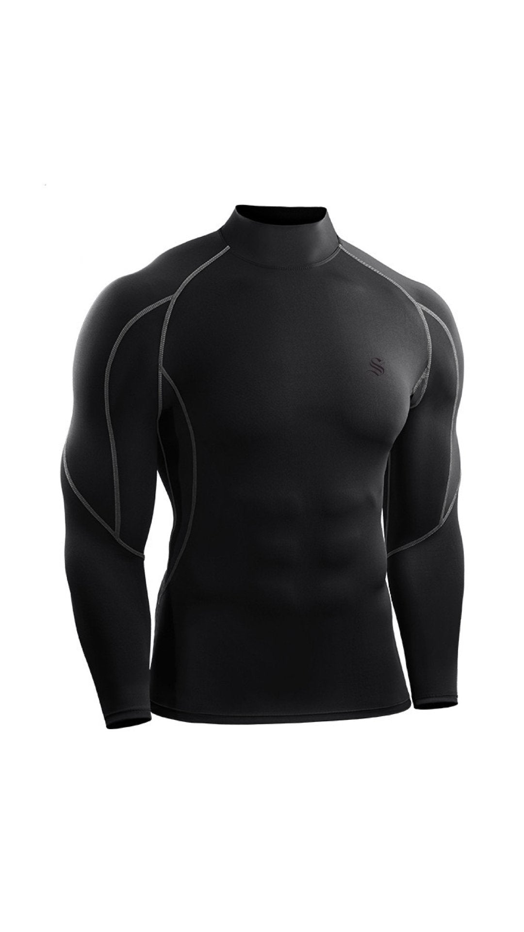 Vnuki - High Neck Long Sleeves shirt for Men - Sarman Fashion - Wholesale Clothing Fashion Brand for Men from Canada