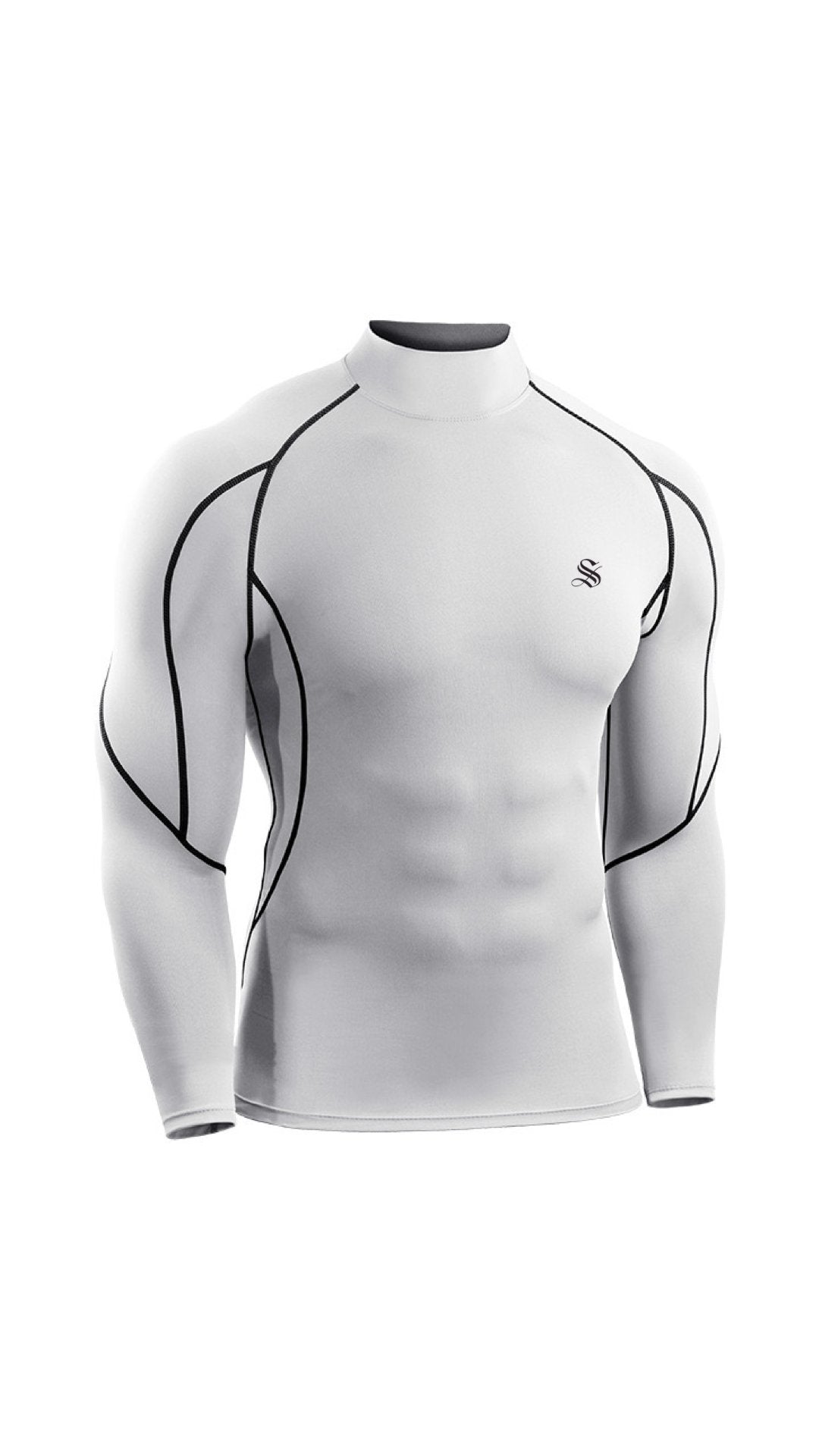 Vnuki - High Neck Long Sleeves shirt for Men - Sarman Fashion - Wholesale Clothing Fashion Brand for Men from Canada