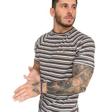 VOG - Brown T-shirt for Men - Sarman Fashion - Wholesale Clothing Fashion Brand for Men from Canada