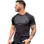 Voltabar - Black T-Shirt for Men (PRE-ORDER DISPATCH DATE 25 DECEMBER 2021) - Sarman Fashion - Wholesale Clothing Fashion Brand for Men from Canada