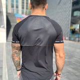 Voltabar - Black T-Shirt for Men (PRE-ORDER DISPATCH DATE 25 DECEMBER 2021) - Sarman Fashion - Wholesale Clothing Fashion Brand for Men from Canada