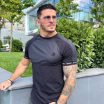 Voltabar - Black T-Shirt for Men (PRE-ORDER DISPATCH DATE 25 DECEMBER 2021) - Sarman Fashion - Wholesale Clothing Fashion Brand for Men from Canada